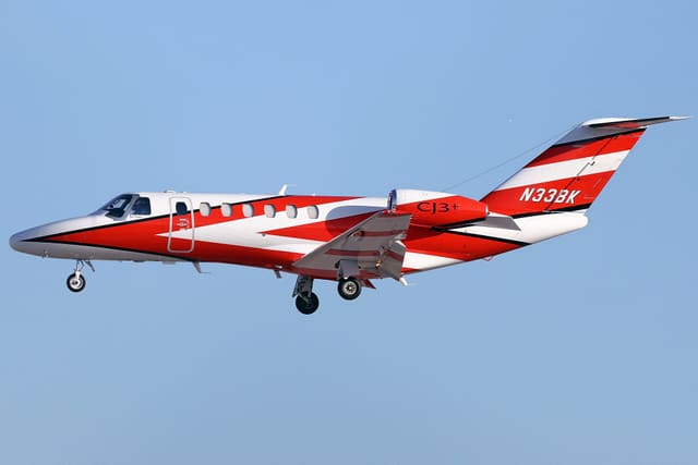 N33BK - Business jet