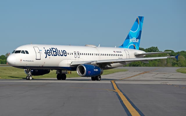N649JB - Airbus