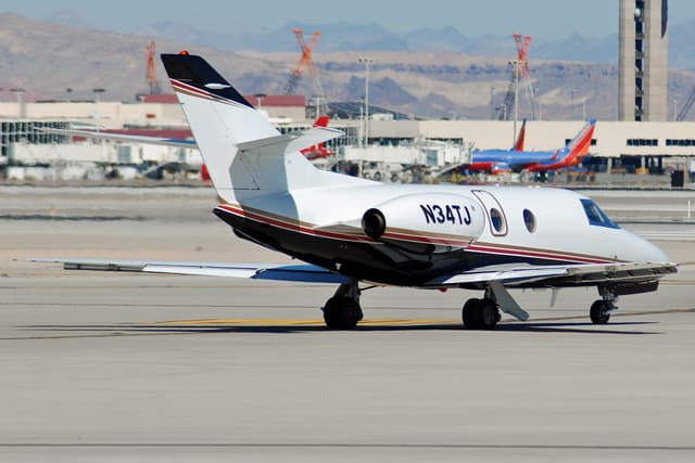 N34TJ - Business jet