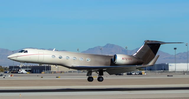 N727PR - Business jet