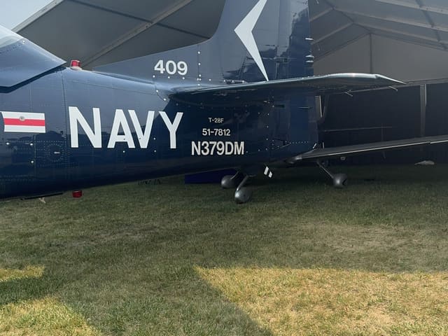 N379DM - 1951 North American T-28F