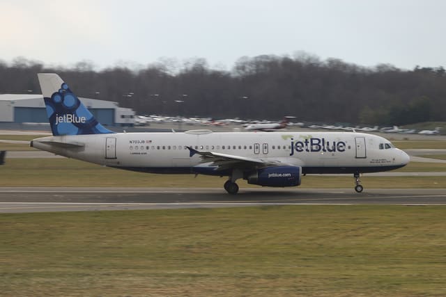 N703JB - Airbus