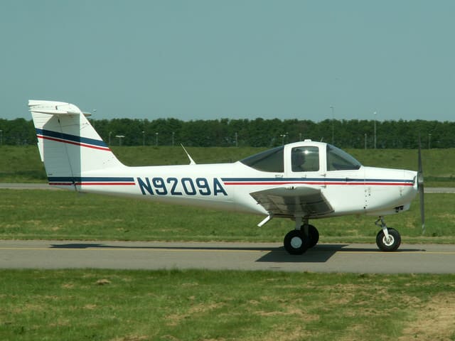N9209A - Single-engine aircraft