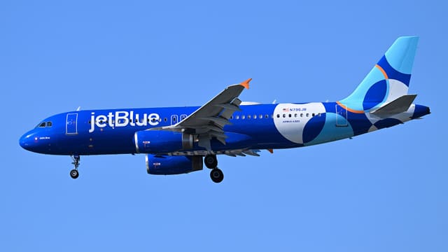N796JB - Airbus