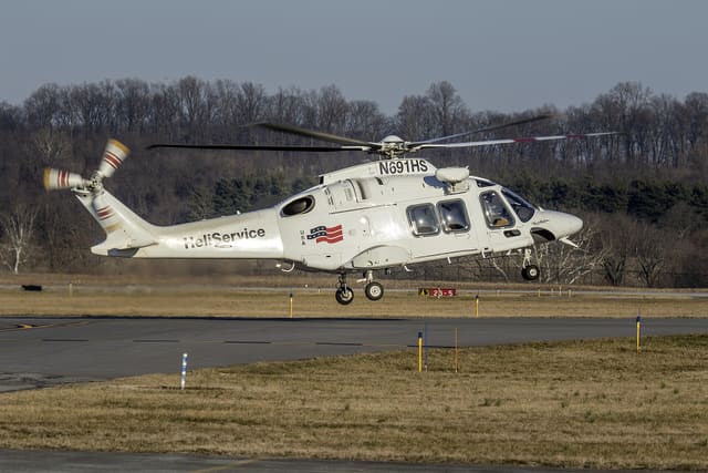 N691HS - Helicopter