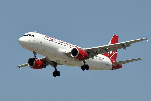N837VA - Airbus