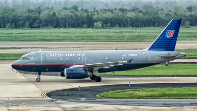 N846UA - Airbus