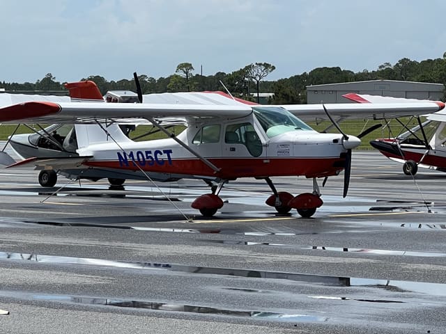 N105CT - Single-engine aircraft