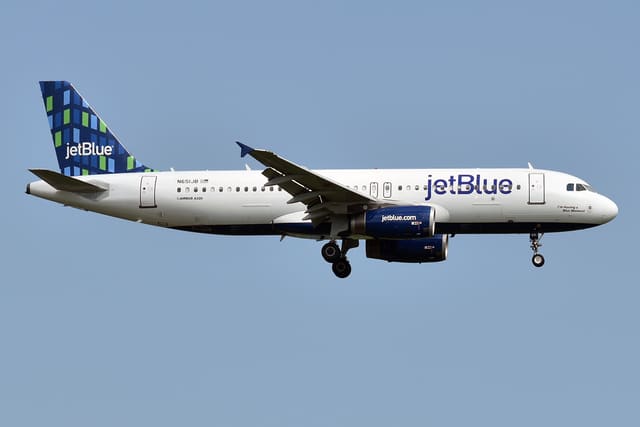 N651JB - Airbus