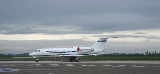 N917W - Business jet