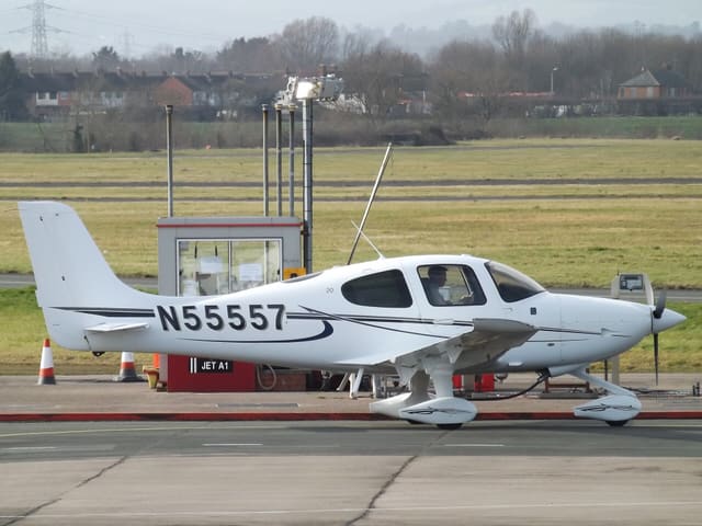 N55557 - Single-engine aircraft