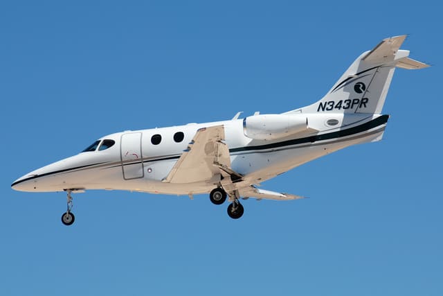 N343PR - Business jet