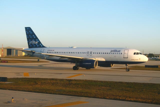 N706JB - Airbus