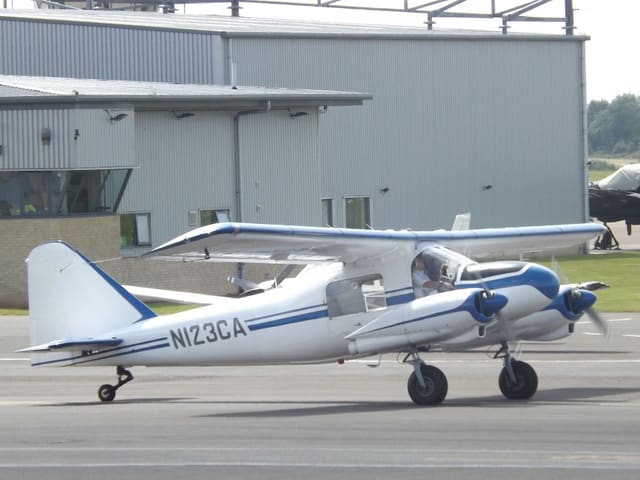 N123CA - Twin-engine aircraft