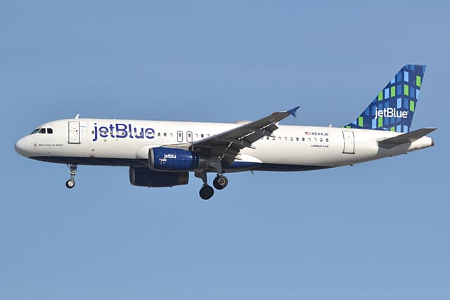 N644JB - Airbus