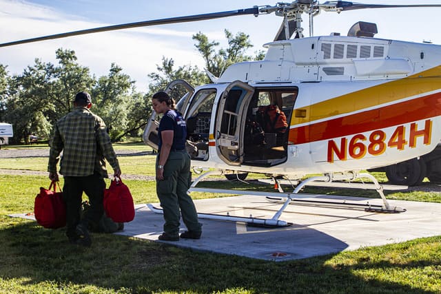 N684H - Helicopter
