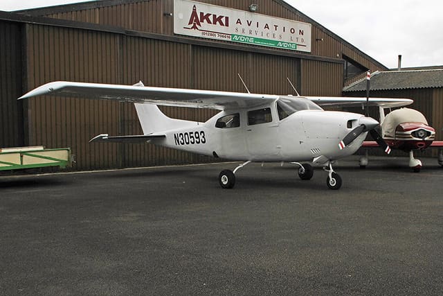 N30593 - Single-engine aircraft