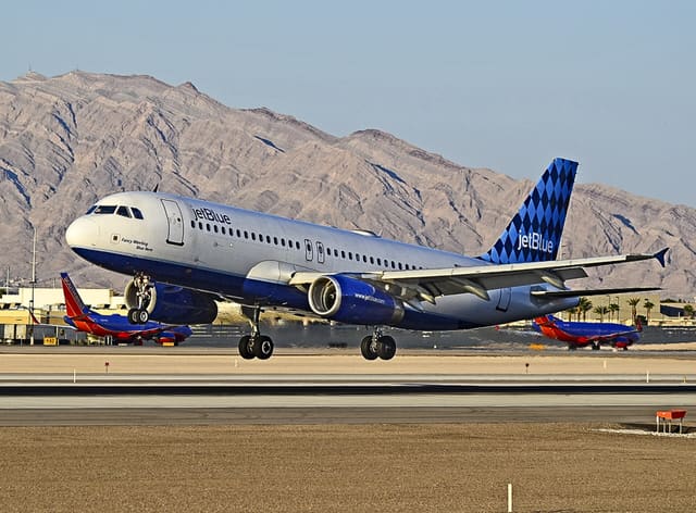 N649JB - Airbus