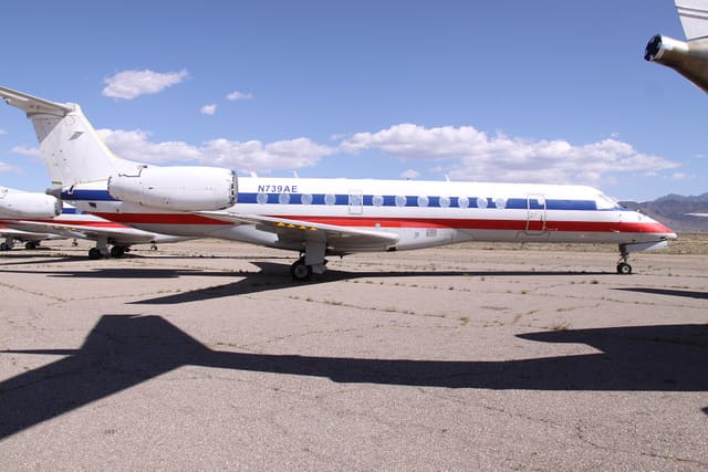 N739AE - Business jet