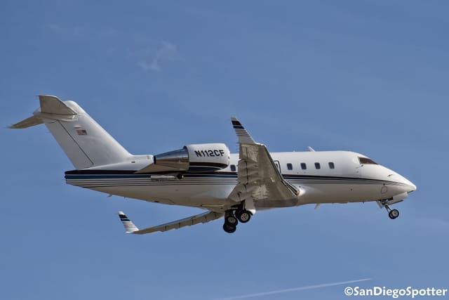 N112CF — Business jet