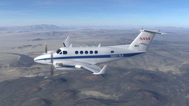 N801NA - Twin-engine aircraft