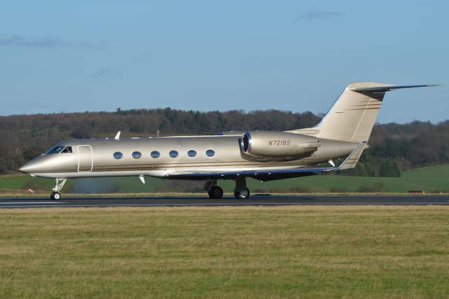 N721BS - Business jet