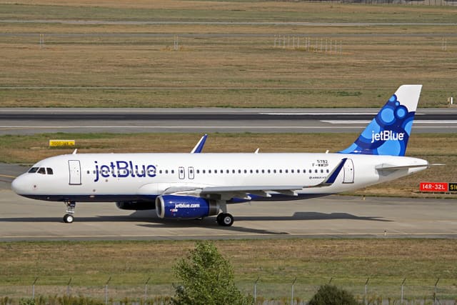 N834JB - Airbus