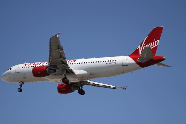 N837VA - Airbus