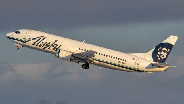 N763AS - Boeing