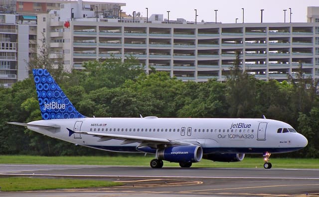 N655JB - Airbus