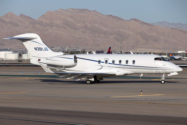 N391JS - Business jet