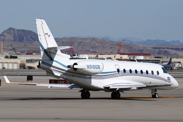 N916GB - Business jet