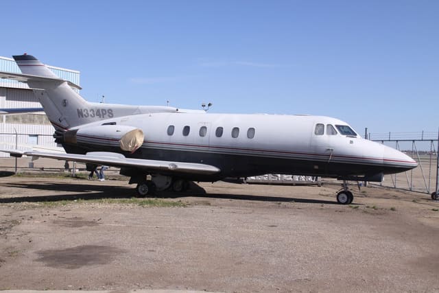 N334PS - Business jet