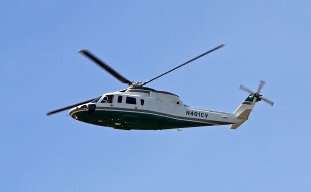 N401CV - Helicopter