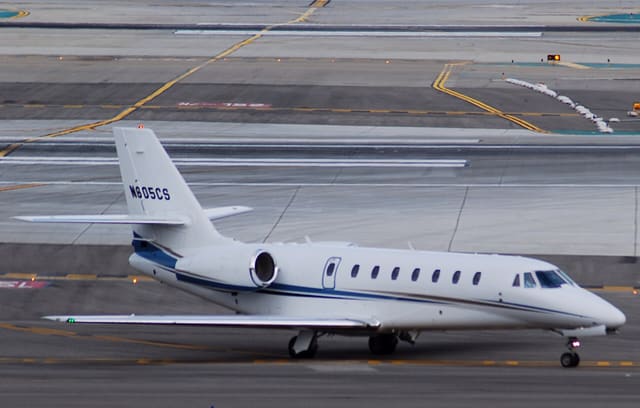 N805CS - Business jet