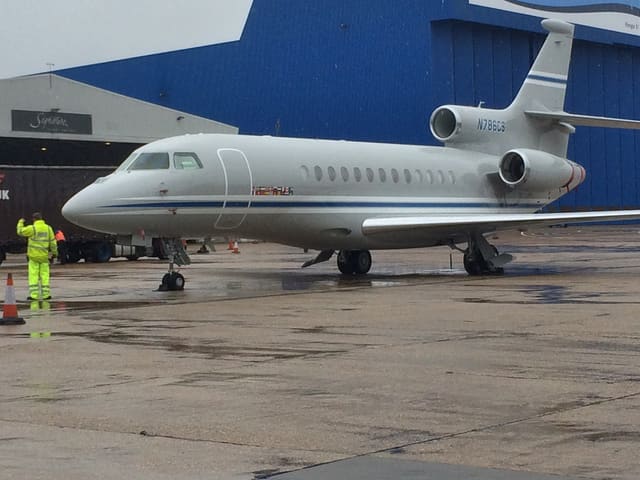 N786CS - Business jet