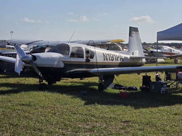 N191PA - Mooney M20D