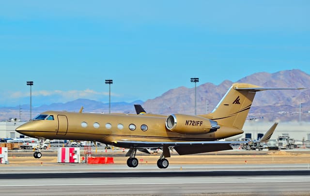 N721FF - Business jet