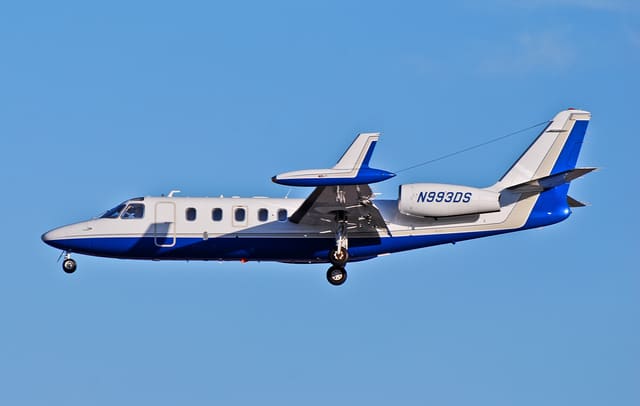 N993DS - Business jet