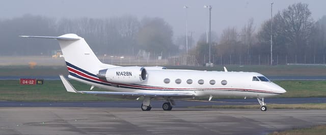 N1428N - Business jet