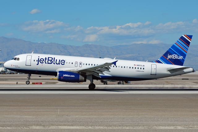 N653JB - Airbus