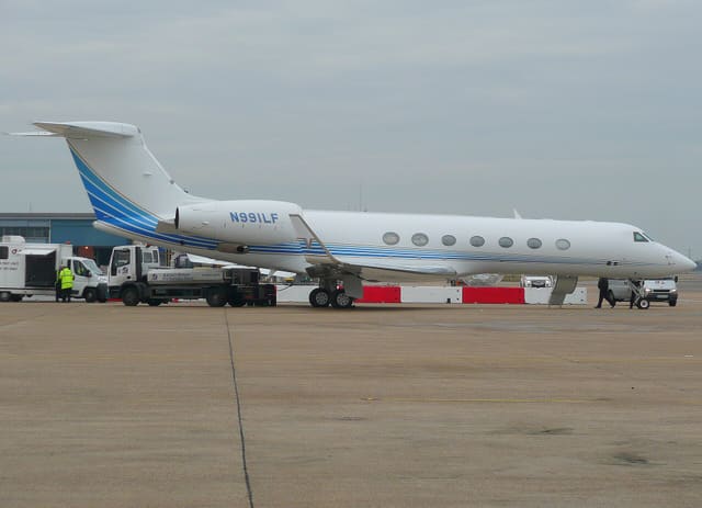 N991LF - Business jet