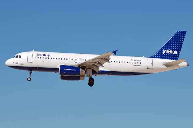 N658JB - Airbus