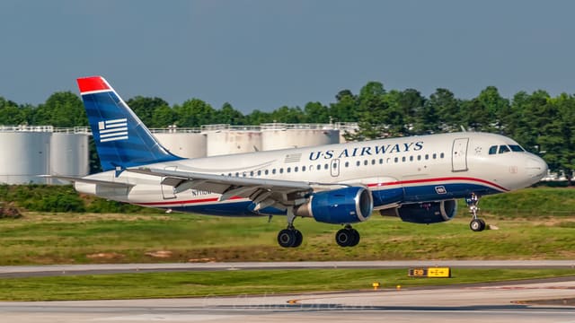N711UW - Airbus