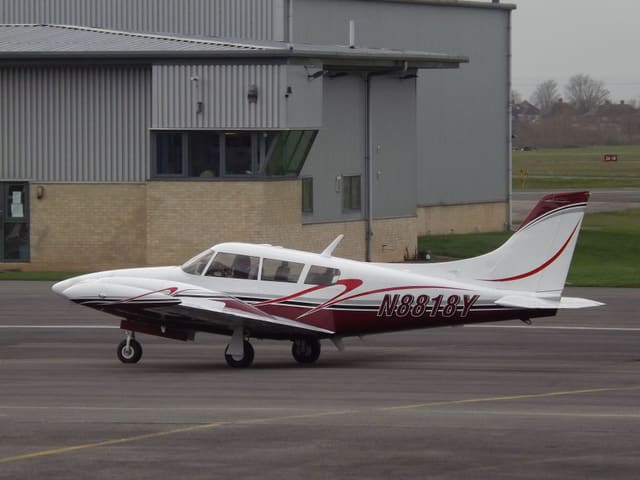 N8818Y - Twin-engine aircraft