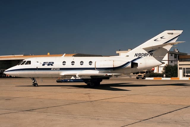 N908FR - Business jet