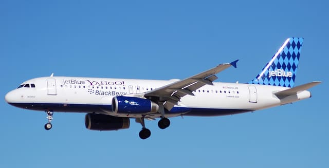 N651JB - Airbus