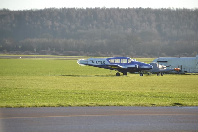 G-AYMO — Twin-engine aircraft