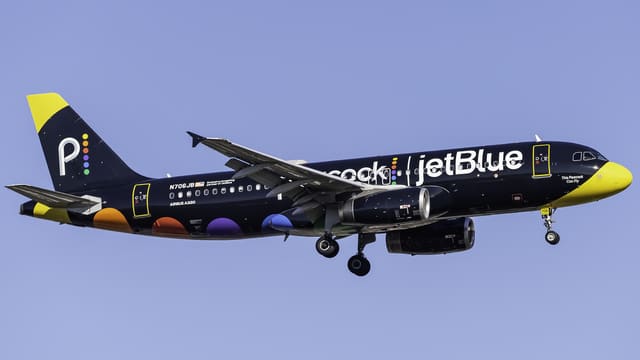 N706JB - Airbus