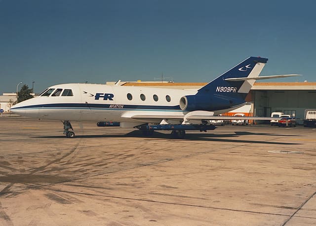 N909FR - Business jet
